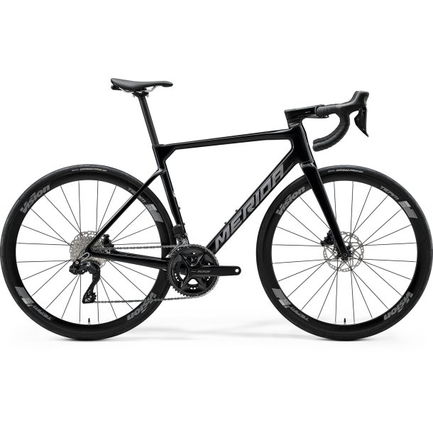 Merida Scultura 5000 Metallic Black/Gunmetal Grey Unisex 2027 24 udvendige Shimano gear - racercykel