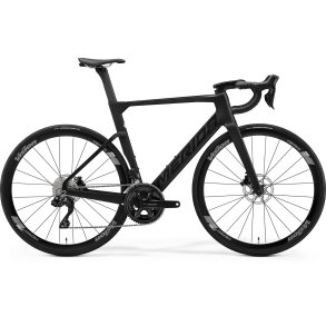 Merida Reacto 5000 Silk Black/Glossy Dark Silver Unisex 24 udvendige Shimano gear - racercykel
