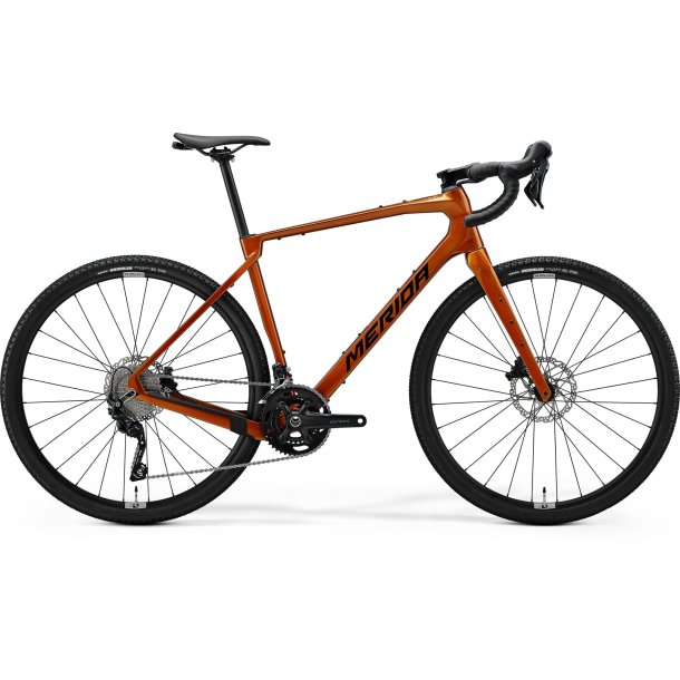 Merida Silex 4000 Wild Honey/Black Unisex 2026 20 udvendige Shimano gear - gravelcykel