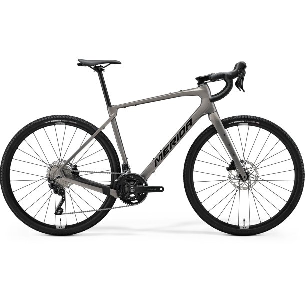 Merida Silex 4000 Warm Slate Grey/Black Unisex 2027 20 udvendige Shimano gear - gravelcykel
