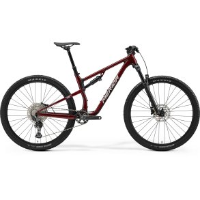 Merida Ninety-Six 400 Glitter/Cherry/Silver Unisex 12 udvendige Shimano gear - mountainbike