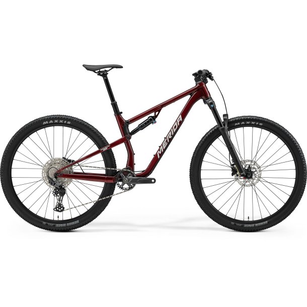 Merida Ninety-Six 400 Glitter/Cherry/Silver Unisex 12 udvendige Shimano gear - mountainbike