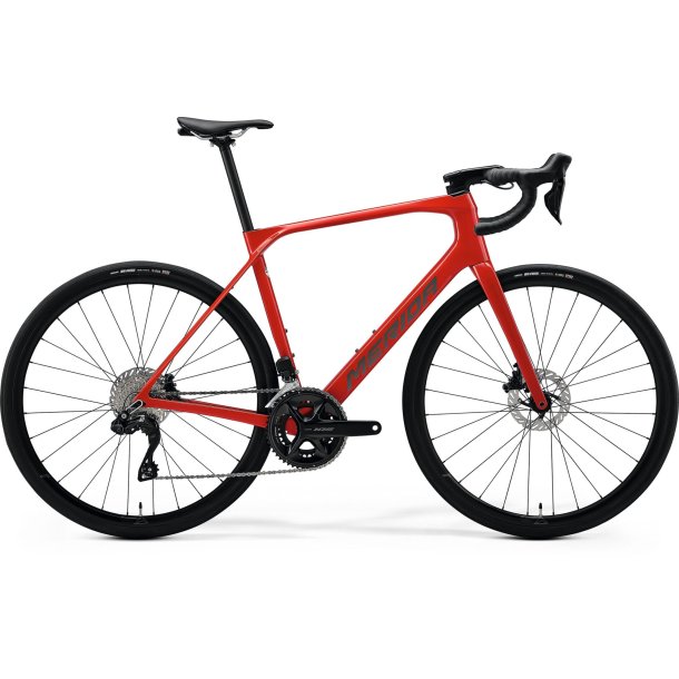 Merida Scultura Endurance 6000 Dark Race Red/Gunmetal Grey Unisex 24 udvendige Shimano gear - racercykel