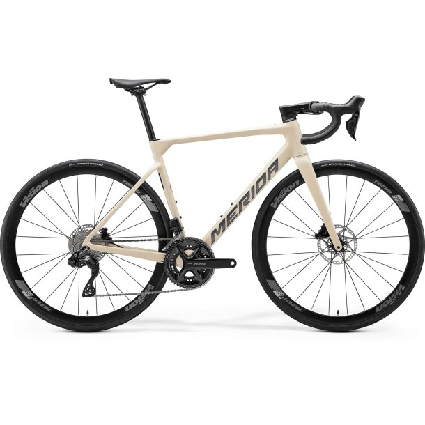 Merida Scultura 5000 Silk Vanilla/Silver Unisex 24 udvendige Shimano gear - racercykel