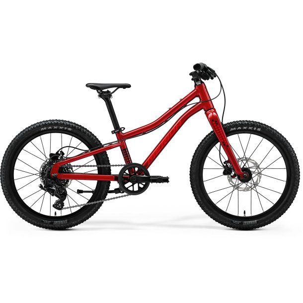 Merida Matts J.20+ Dark Strawberry/Race Red/Blk Unisex 7 udvendige Shimano gear - b�rnecykel
