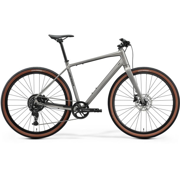Merida Speeder 100 Warm Slate Grey/Black Herre 8 udvendige Shimano gear - sportscykel