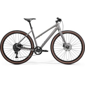 Merida Speeder 100 Warm Slate Grey/Black Dame 8 udvendige Shimano gear - sportscykel