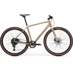 Merida Speeder 100 Silk Apricot/Brown Herre 8 udvendige Shimano gear - sportscykel