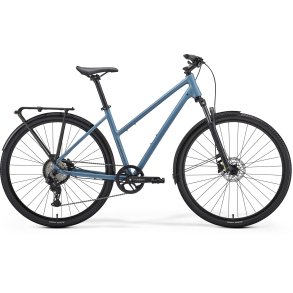 Merida Crossway 20 Silk Dove Blue/Blue Dame 8 udvendige Shimano gear - hybridcykel