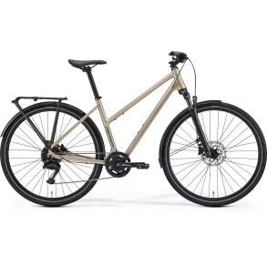 Merida Crossway 100 High Cream/Grey Dame 18 udvendige Shimano gear - hybridcykel
