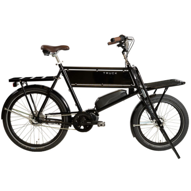 Monark Truck "Short-John" budcykel med elcykelmotor sort