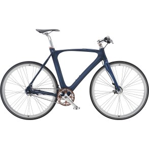 Avenue Broadway Matt Dark Blue Herre 7 indvendige shimano Gear - citybike 