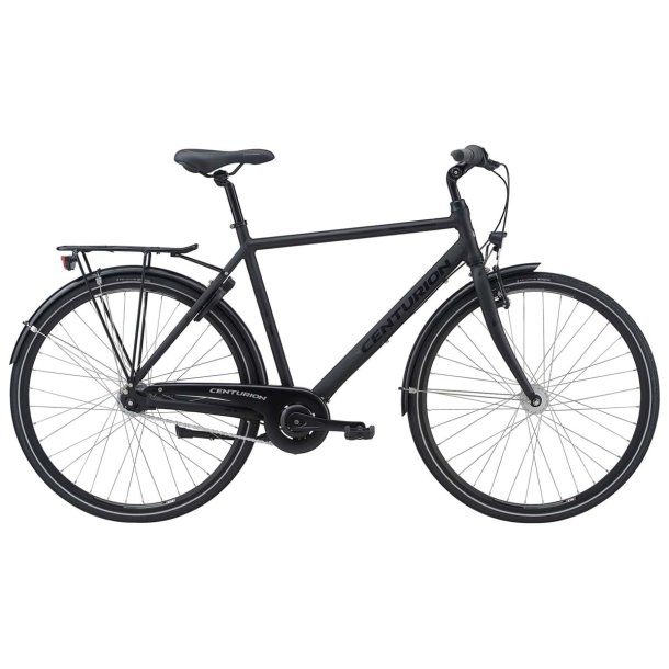 Centurion Challenger Herre mat sort 7 indvendige Shimano gear - citbike