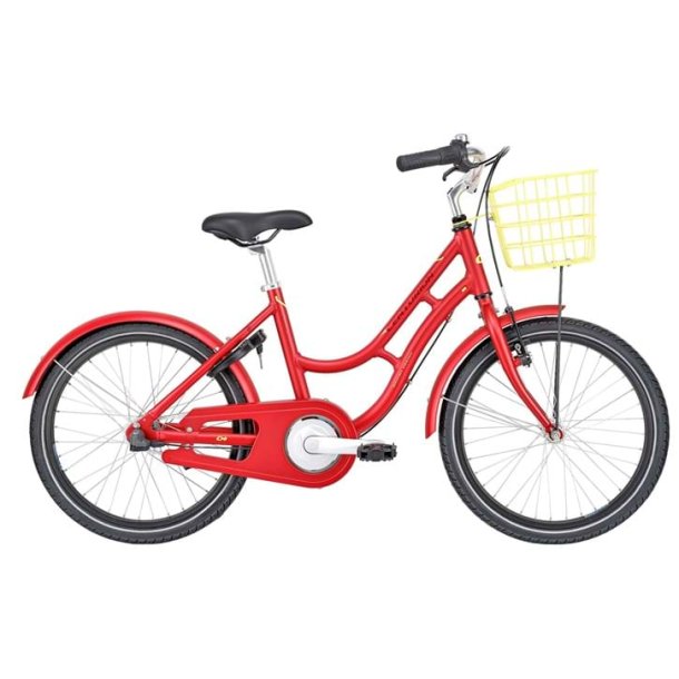 Centurion Basic Urban Pige mat rd med gul kurv