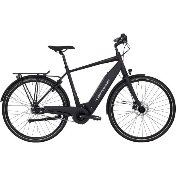 Centurion Challenger E Herre mat sort Elcykel