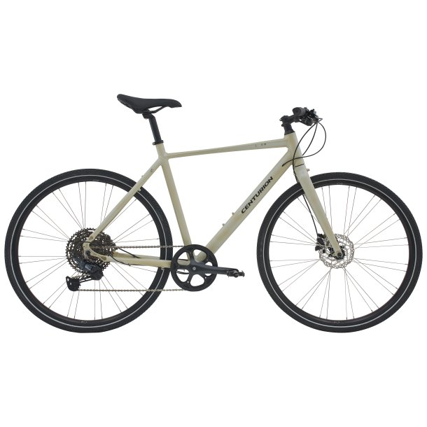 Centurion Lean 9 Herre 59 cm – 9 gear Shimano Cues – Skivebremse – Mat sølv hvid