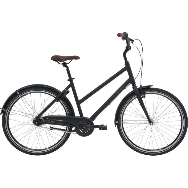 Centurion Urban Mat Sort Unisex 7 indvendige Shimano gear - citybike