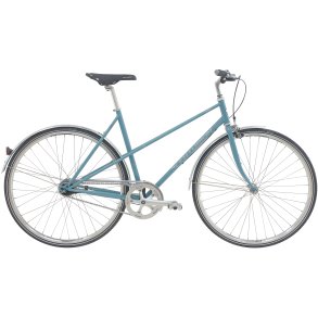 Centurion Helium Dame 53cm 7 gear fodbremse blank lys bl�