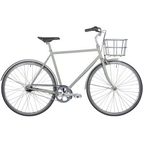 Centurion Hydrogen Herre 56 cm 7 gear fodbremse blank gr� inklusive kurv