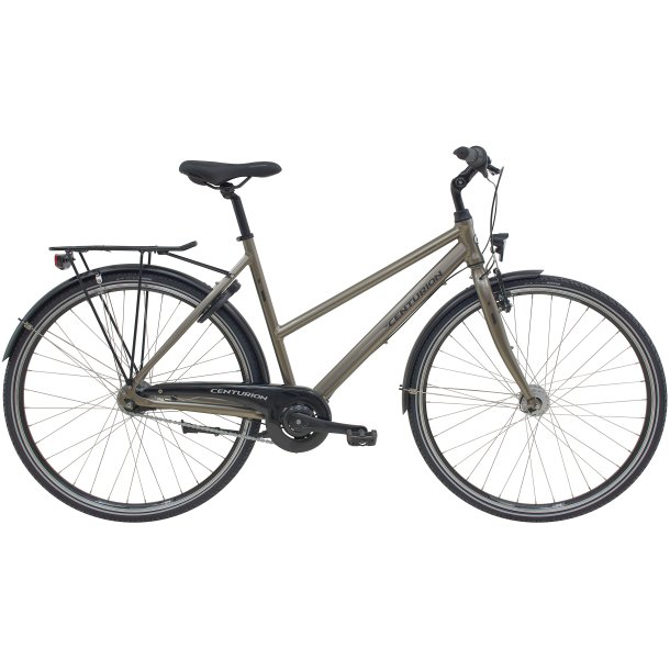 Centurion Challenger Dame 22 tommer 7 gear fodbremse blank lys gr�