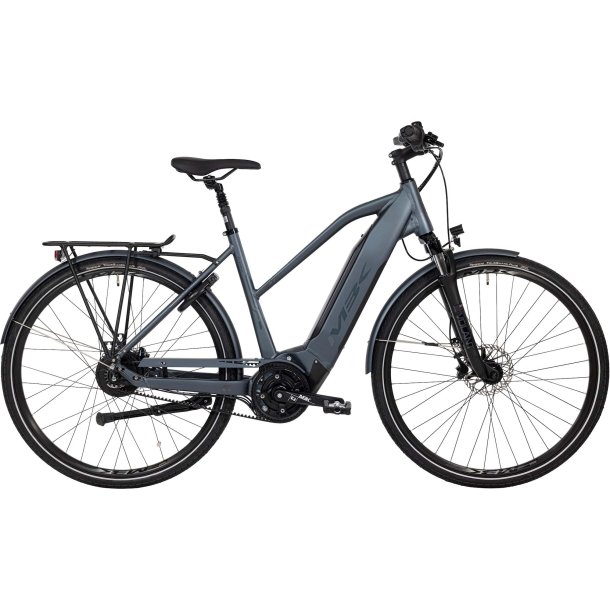 MBK Vitesse E Dame Belt i mat bl Elcykel