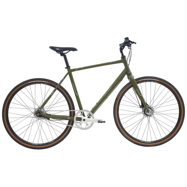 MBK Octane Gravel Urban Herre 7 Gear Mat Gr�n