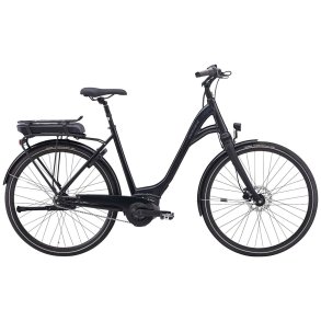 MBK Superbe 4 Dame 54 cm 7 gear Shimano Nexus fodbremse blank sort inklusive 400 watt