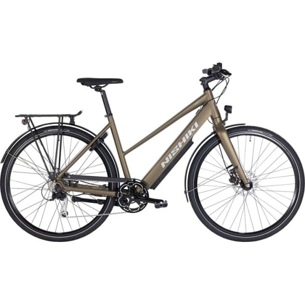 Nishiki Urban E 51cm  9 gear mat sand