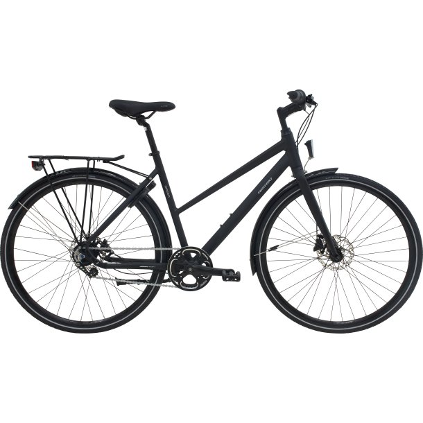 Nishiki Speed Dame, mat sort, 7 gear skivebremse