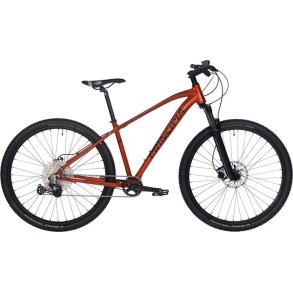 Principia A7.9 orange m.sort 12 udvendige shimano gear - mountainbike