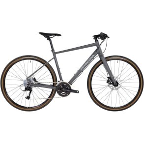 Principia Gravel H10 mat mrkegr 18 udvendige Shimano gear - gravelbike