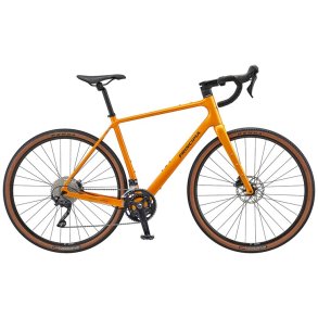 Principia Gravel C20 Carbon orange 24 udvendige Shimano gear - gravelbike