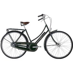 Raleigh Tourist de Luxe Dame grn 3 indvendige Shimano gear - retro classic