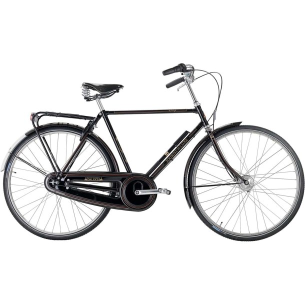 Raleigh Tourist de Luxe sort Herre 7 indvendige Shimano Gear - retro classic 