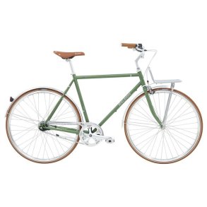 Raleigh Yate Cargo mat gr�n herre 7 indvendige Shimano gear - city retro classic