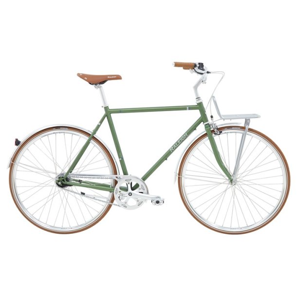 Raleigh Yate Cargo Herrecykel Mat Grn 7 Gear