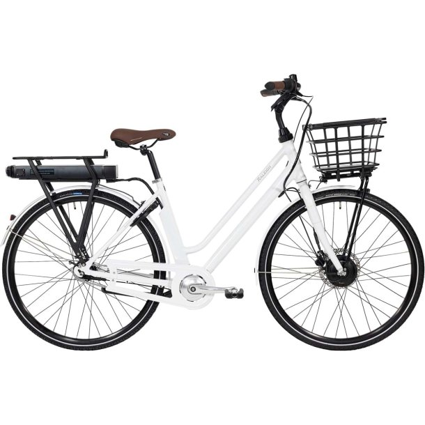 Raleigh Sussex E1 Dame Elcykel Blank Hvid