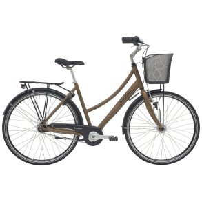 Raleigh City Classic Dame mat brun 7 indvendige Shimano gear - classic 