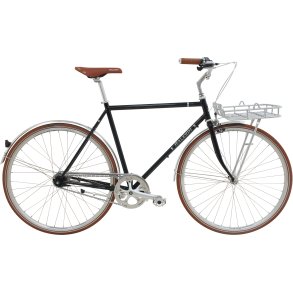 Raleigh Yate Cargo Herre 60 cm – 7 gear Shimano Nexus – Fodbremse – Blank sort