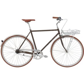 Raleigh Yate Cargo Herre 60 cm – 7 gear Shimano Nexus – Fodbremse – Mat mørk kobber