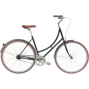 Raleigh Kent Dame 56 cm – 7 gear Shimano Nexus – Fodbremse – Blank sort