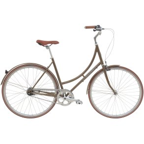 Raleigh Kent Dame 52 cm – 7 gear Shimano Nexus – Fodbremse – Blank kobber