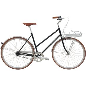 Raleigh Yate Cargo Dame 56 cm – 7 gear Shimano Nexus – Fodbremse – Blank sort