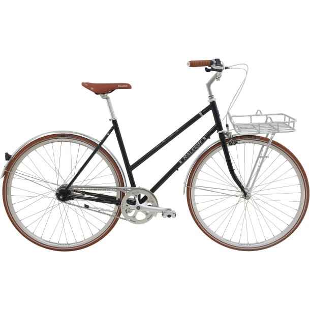 Raleigh Yate Cargo Dame 56 cm – 7 gear Shimano Nexus – Fodbremse – Blank sort