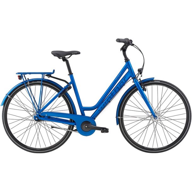 Blue Winther 1 Damecykel i mat bl 7 Gear