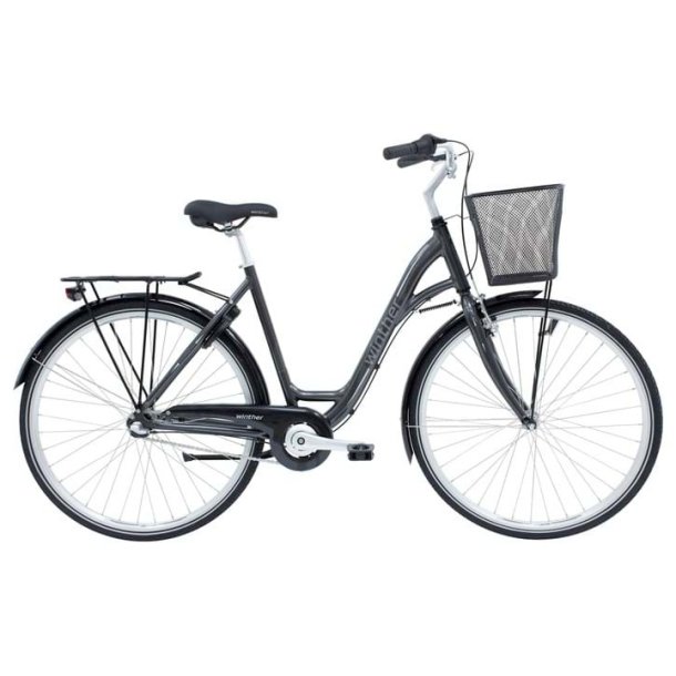 Winther Shopping Alu Basic Dame 3g Shimano blank m�rkegr�