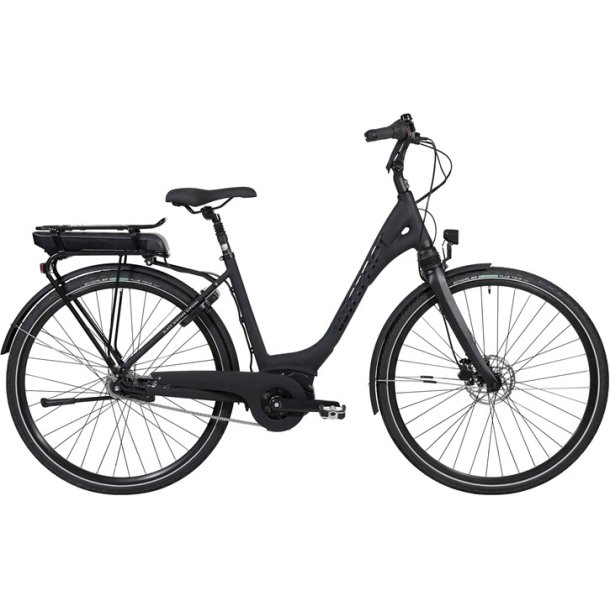 Black Winther Superbe 4 Dame 7 Gear mat sort  Elcykel