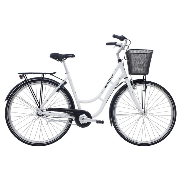 Winther Shopping Classic Dame 3g Shimano Nexus blank hvid