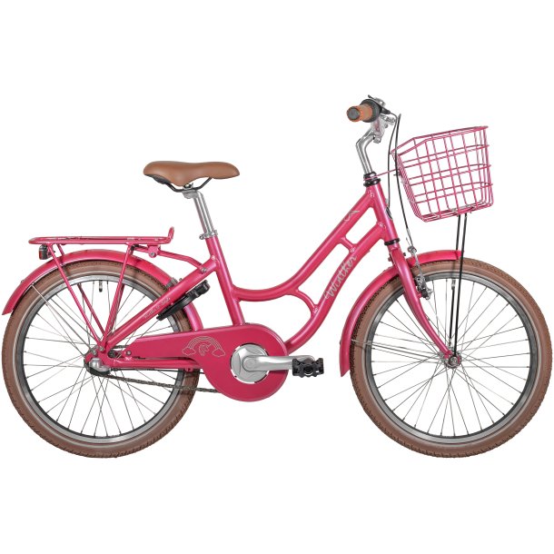 Winther G-Style Pige 20" 3 Gear Pigecykel Blank Pink