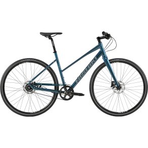 Nishiki Pro BLT Dame, m�rkebl�, 7 gear hydraulisk skivebremse